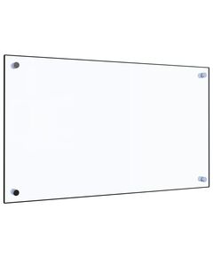 Panou antistropi bucătărie transparent 70x40 cm sticlă securiz.