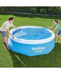 Bestway prelată solară de piscină flowclear, 305 cm