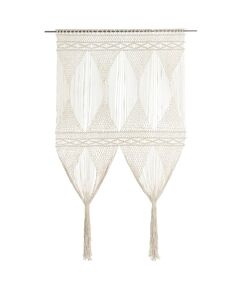 Perdea macrame, 140 x 240 cm, bumbac