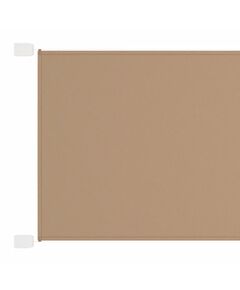 Copertină verticală, gri taupe, 60x1000 cm, țesătură oxford