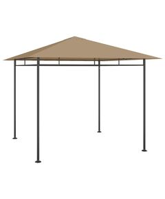 Pavilion, gri taupe, 3x3x2,7 m, 180 g/m²