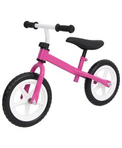 Bicicletă pentru echilibru 9,5 inci, cu roți, roz