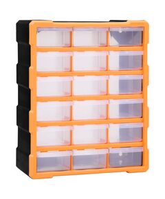 Organizator cu 18 sertare medii, 38x16x47 cm