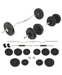 Set de haltere și gantere 30 kg