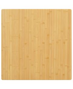 Blat de masă, 80x80x4 cm, bambus
