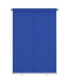 Jaluzea tip rulou de exterior, albastru, 160x230 cm, hdpe