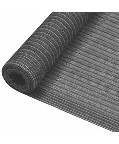 Plasă pentru intimitate, antracit, 1,2x10 m, hdpe, 75 g/m²