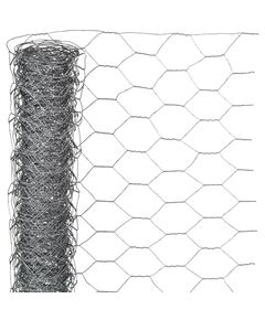 Nature plasă din sârmă, 1 x 10 m, oțel galvanizat, 40 mm, hexagonal