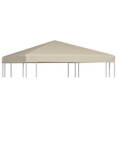 Acoperiș de pavilion, bej, 3 x 3 m, 310 g/m²