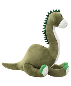 Jucărie dinozaur brontosaurus, verde, pluș