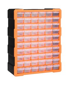 Organizator cu 60 de sertare, 38 x 16 x 47,5 cm