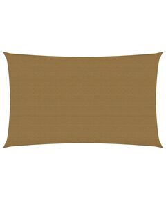 Pânză parasolar, gri taupe, 2x4,5 m, hdpe, 160 g/m²