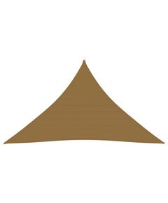 Pânză parasolar, gri taupe, 4x4x5,8 m, hdpe, 160 g/m²