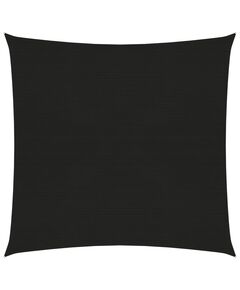 Pânză parasolar, negru, 4,5 x 4,5 m hdpe, 160 g/m²