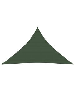 Pânză parasolar, verde închis, 5x5x6 m, 160 g/m², hdpe