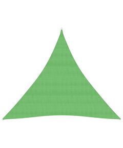 Pânză parasolar, verde deschis, 5x5x5 m, hdpe, 160 g/m²