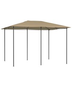 Pavilion, gri taupe, 3x4x2,6 m, 160 g/m²