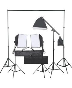 Kit studio foto cu set de lămpi