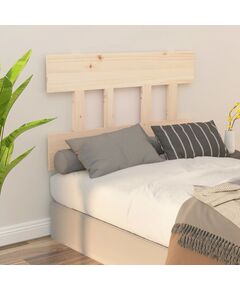 Tăblie de pat, 93,5x3x81 cm, lemn masiv de pin