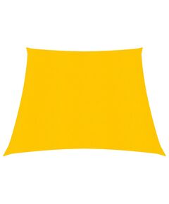 Pânză parasolar, galben, 3/4x2 m, hdpe, 160 g/m²