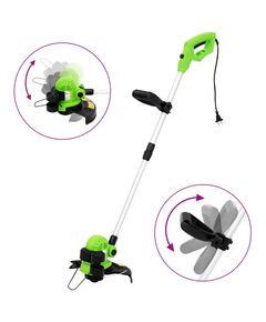 Trimmer de gazon electric cu tijă telescopică, 29 cm, 550 w