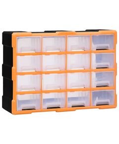 Organizator cu 16 sertare medii, 52x16x37 cm