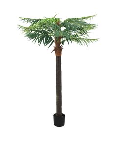 Plantă artificială palmier phoenix cu ghiveci, verde, 215 cm