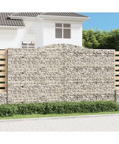 Coș gabion arcuit 400x50x220/240 cm fier galvanizat