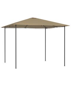 Pavilion, gri taupe, 3x3x2,6 m, 160 g/m²