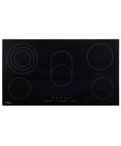 Plită ceramică cu 5 arzătoare, control tactil, 77 cm, 8500 w