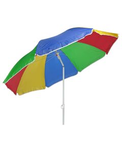 Hi umbrelă de soare de plajă, multicolor, 150 cm