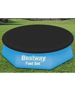 Bestway prelată de piscină fast set flowclear, 240 cm