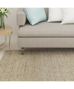 Covor din sisal pentru stâlp de zgâriat, gri taupe, 66x250 cm