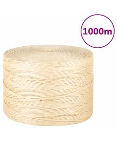 Frânghie, 1000 m, sisal 100%, 3 mm