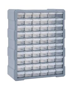 Organizator cu 60 de sertare, 38 x 16 x 47,5 cm