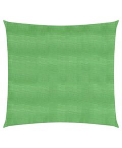 Pânză parasolar, verde deschis, 3,6 x 3,6 m, hdpe, 160 g/m²