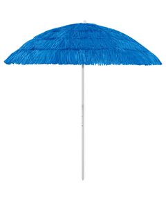 Umbrelă de plajă hawaii, albastru, 240 cm