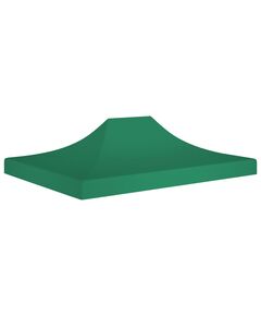 Acoperiș pentru cort de petrecere, verde, 4 x 3 m, 270 g/m²