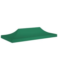 Acoperiș pentru cort de petrecere, verde, 6 x 3 m, 270 g/m²