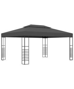 Pavilion, antracit, 3 x 4 m