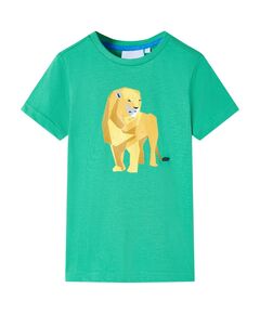 Tricou pentru copii, verde, 128