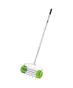 Draper tools aerator pentru gazon cu tambur, 450 mm, verde