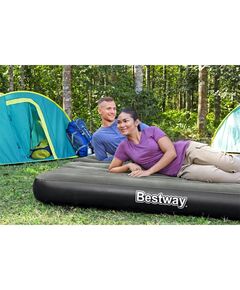 Bestway saltea gonflabilă 3 în 1, negru și gri, 188x99x25 cm