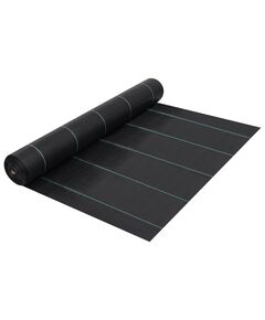 Membrană antiburuieni & antirădăcini, negru, 2x25 m, pp