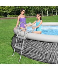 Bestway scară pentru piscină cu 2 trepte flowclear, 84 cm