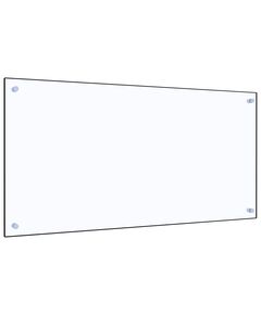 Panou antistropi bucătărie transparent 100x50cm sticlă securiz.