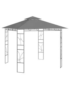 Pavilion, antracit, 3x3x2,7 m, 160 g/m²