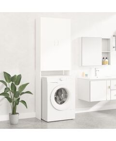 Dulap mașina de spălat, alb, 64x25,5x190 cm