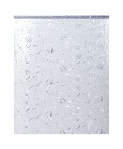 Folie fereastră mată, model sablat cu flori, 60x500 cm, pvc