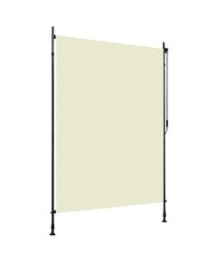 Jaluzea tip rulou de exterior, crem, 150 x 270 cm